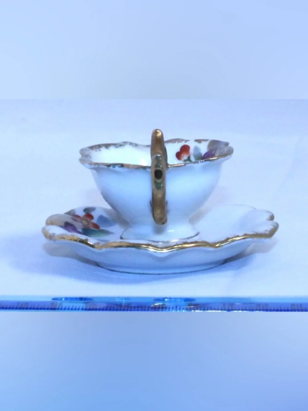Vintage Japan Porcelain Demitasse and Saucer Set
